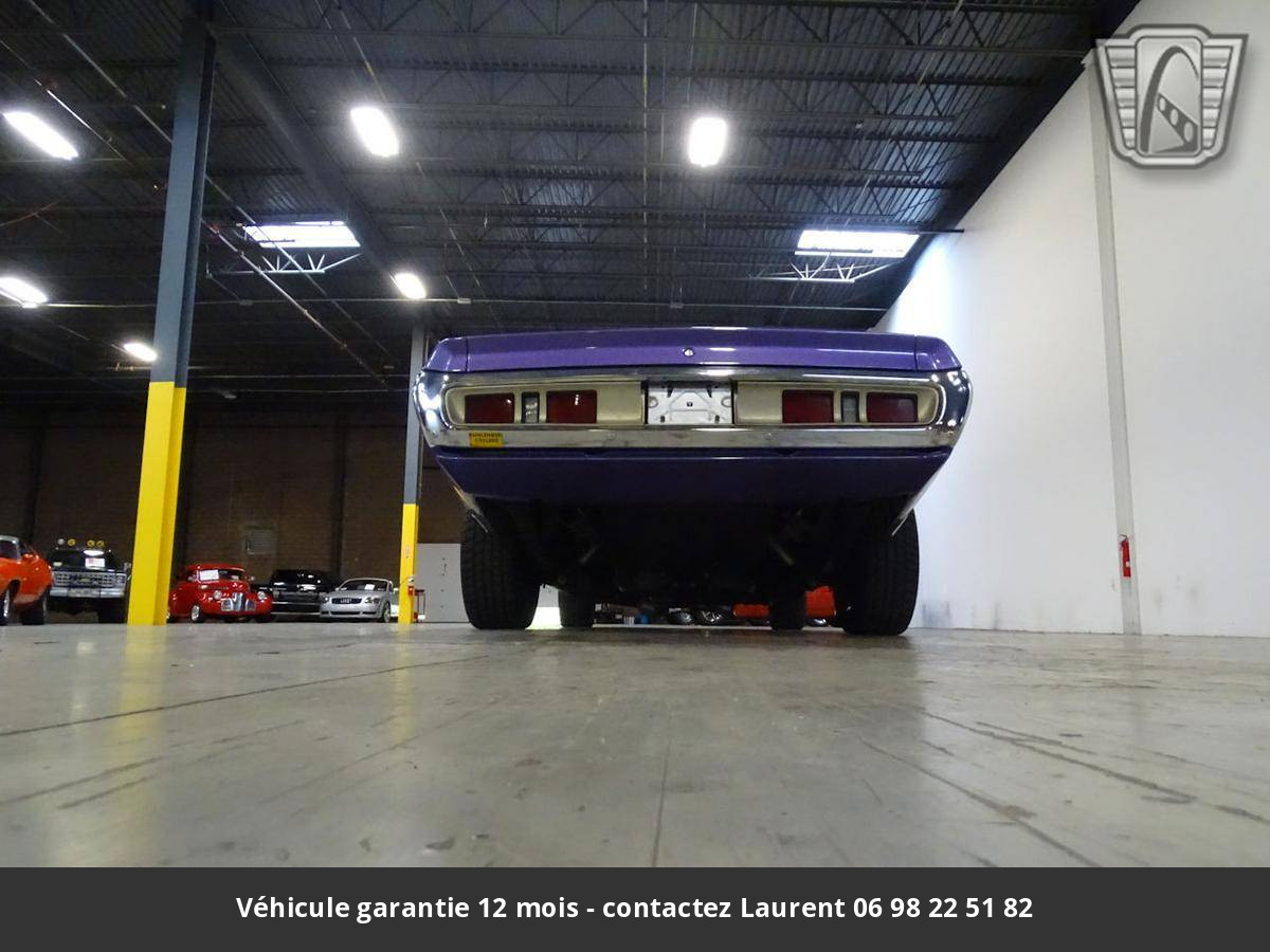 Dodge Charger 360 ci v8  1971 prix tout compris