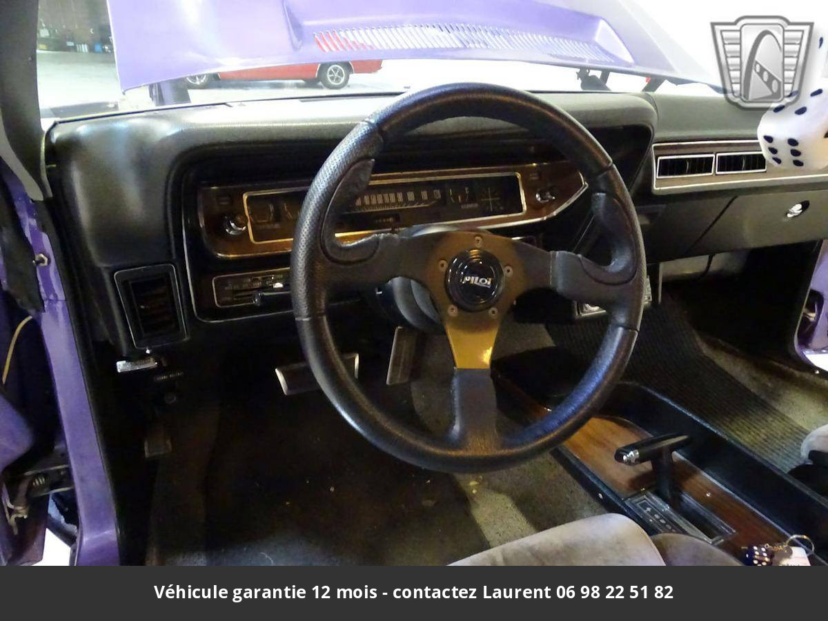 Dodge Charger 360 ci v8  1971 prix tout compris