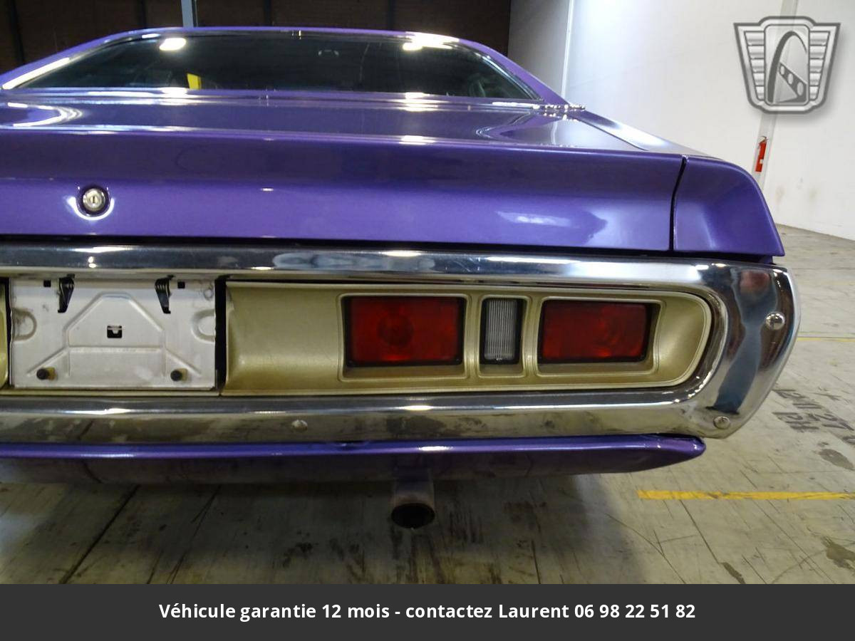 Dodge Charger 360 ci v8  1971 prix tout compris