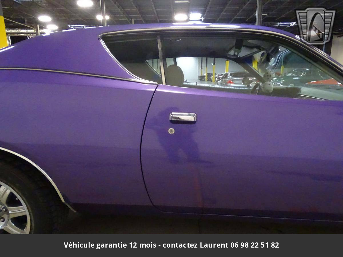 Dodge Charger 360 ci v8  1971 prix tout compris