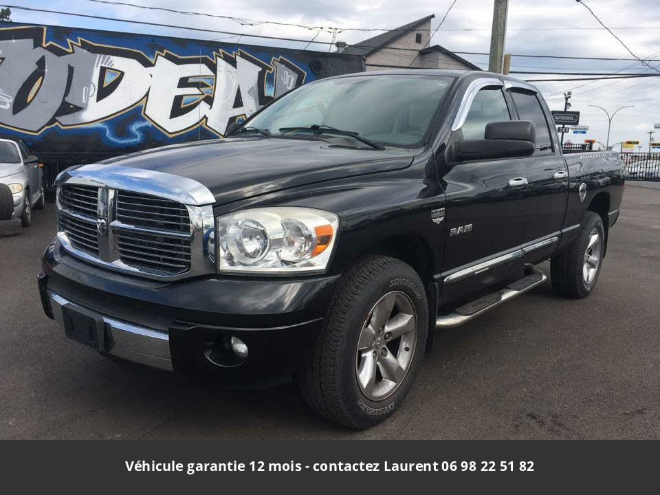 dodge ram  1500 laramie quad cab 4wd 345 hp 5.7l v8 2008 prix tout compris hors homologation 4500 €