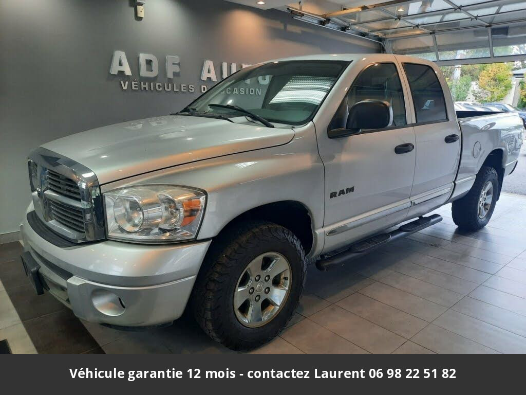 dodge ram  345 hp 5.7l v8 laramie quad cab 4wd 2008 prix tout compris hors homologation 4500 €