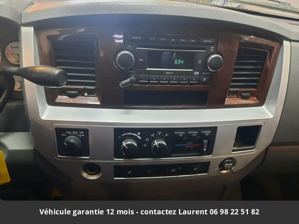 dodge ram  345 hp 5.7l v8 laramie quad cab 4wd 2008 prix tout compris hors homologation 4500 €