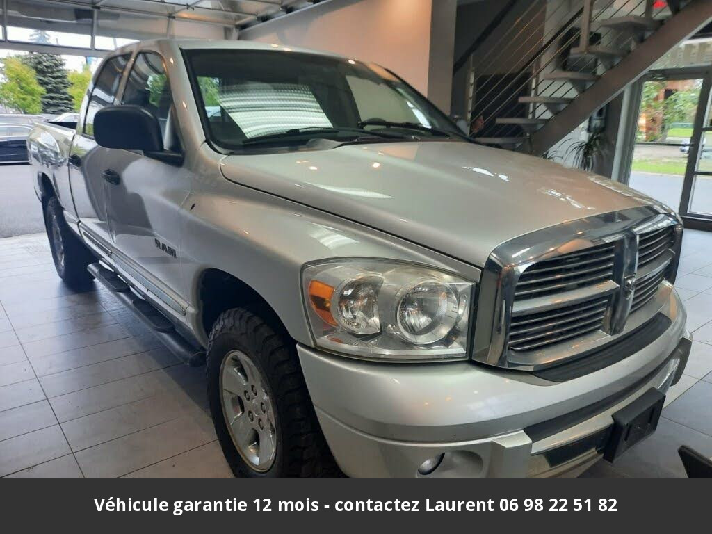 dodge ram  345 hp 5.7l v8 laramie quad cab 4wd 2008 prix tout compris hors homologation 4500 €