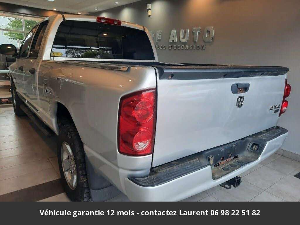 dodge ram  345 hp 5.7l v8 laramie quad cab 4wd 2008 prix tout compris hors homologation 4500 €