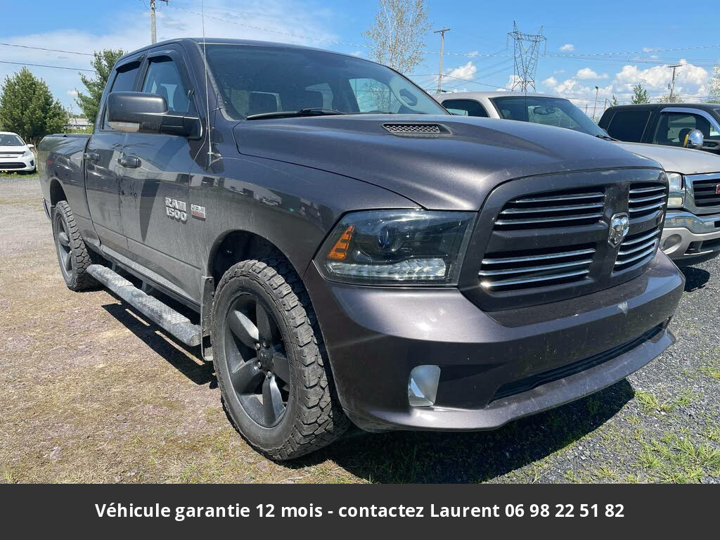 DODGE RAM 1500 sport quad cab 4wd 2015 prix tout compris hors homologation 4500 €