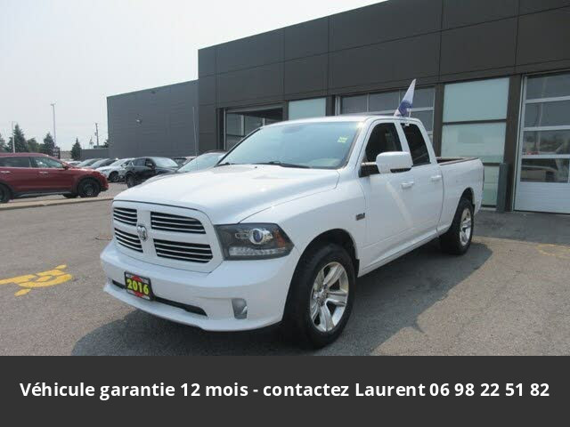 DODGE ram 1500 sport quad cab 4wd 2016 prix tout compris hors homologation 4500 €