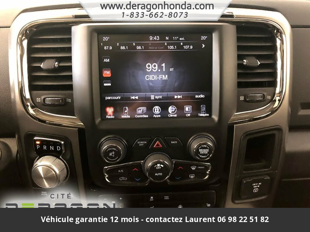 DODGE RAM 500 sport crew cab lb 4wd  2017 prix tout compris hors homologation 4500 €