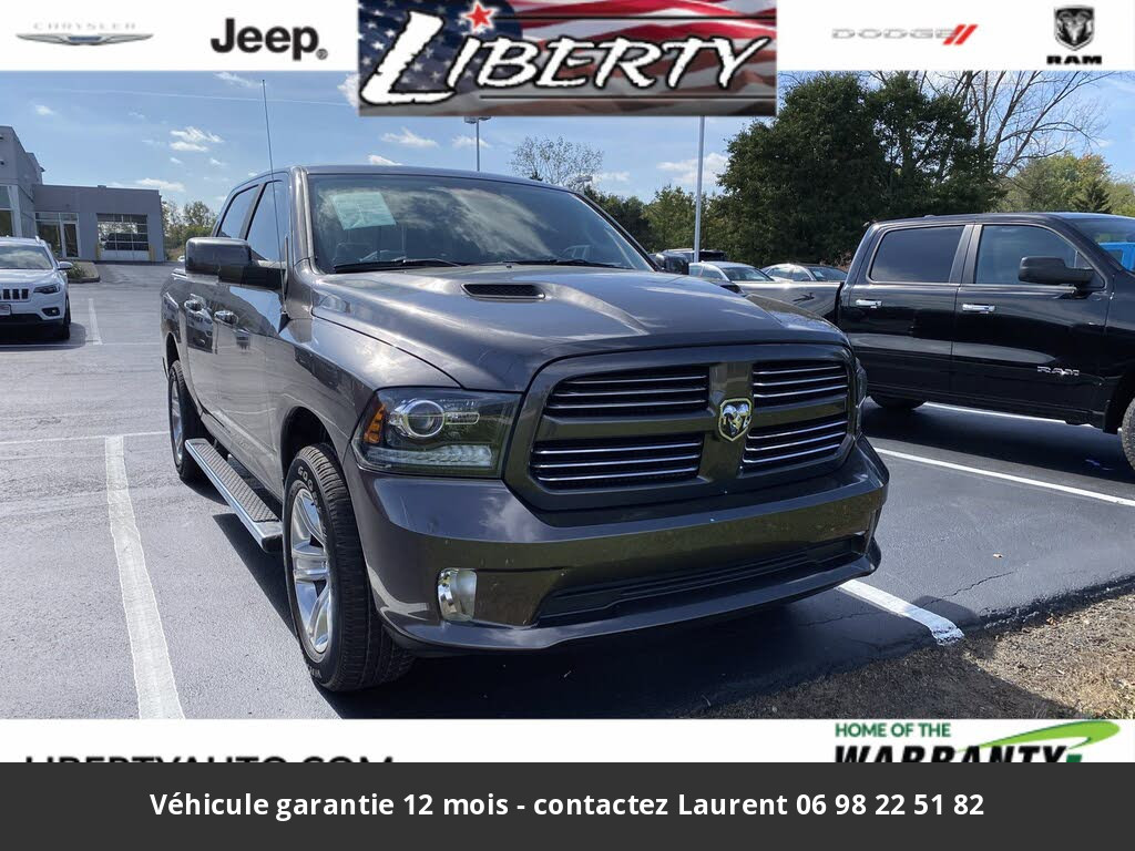 DODGE ram Sport crew cab 4wd 395 hp 5.7l v8 prix tout compris hors homologation 4500 €