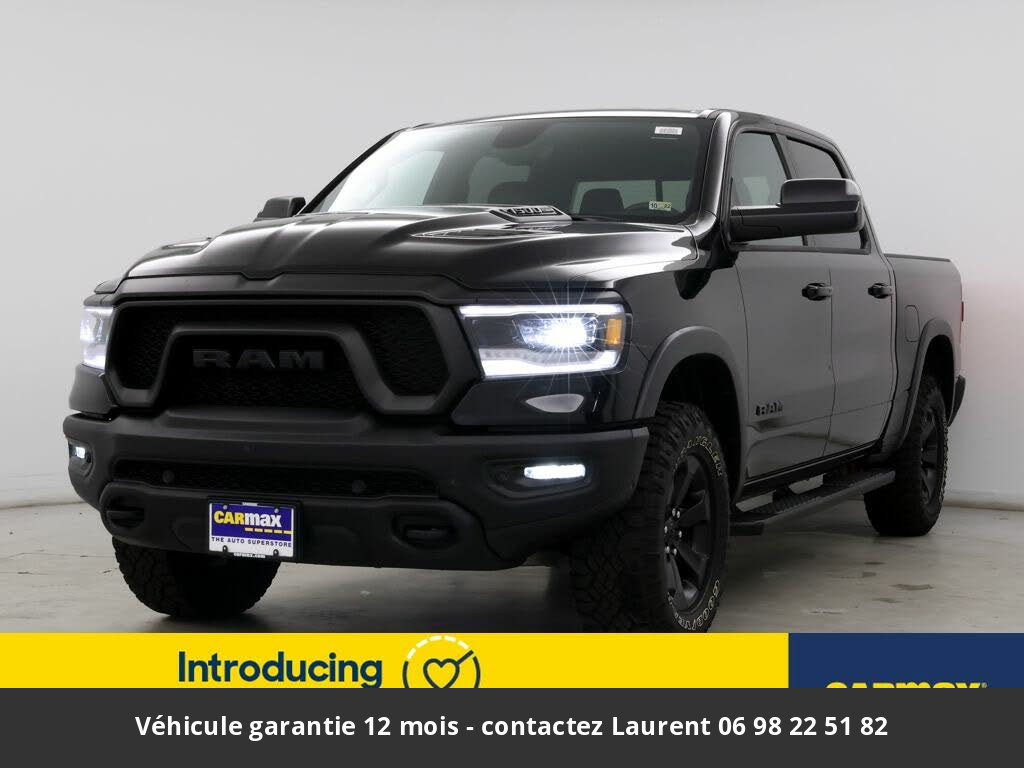 DODGE ram Rebel crew cab 4wd 395 hp 5.7l v8 prix tout compris hors homologation 4500 €