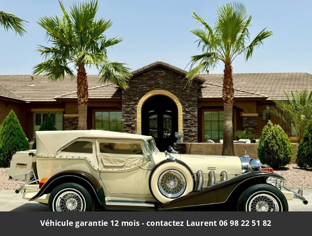Excalibur phateon Serie iii 454ci v8  1978 prix tout compris