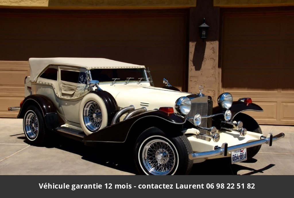 Excalibur phateon Serie iii 454ci v8  1978 prix tout compris