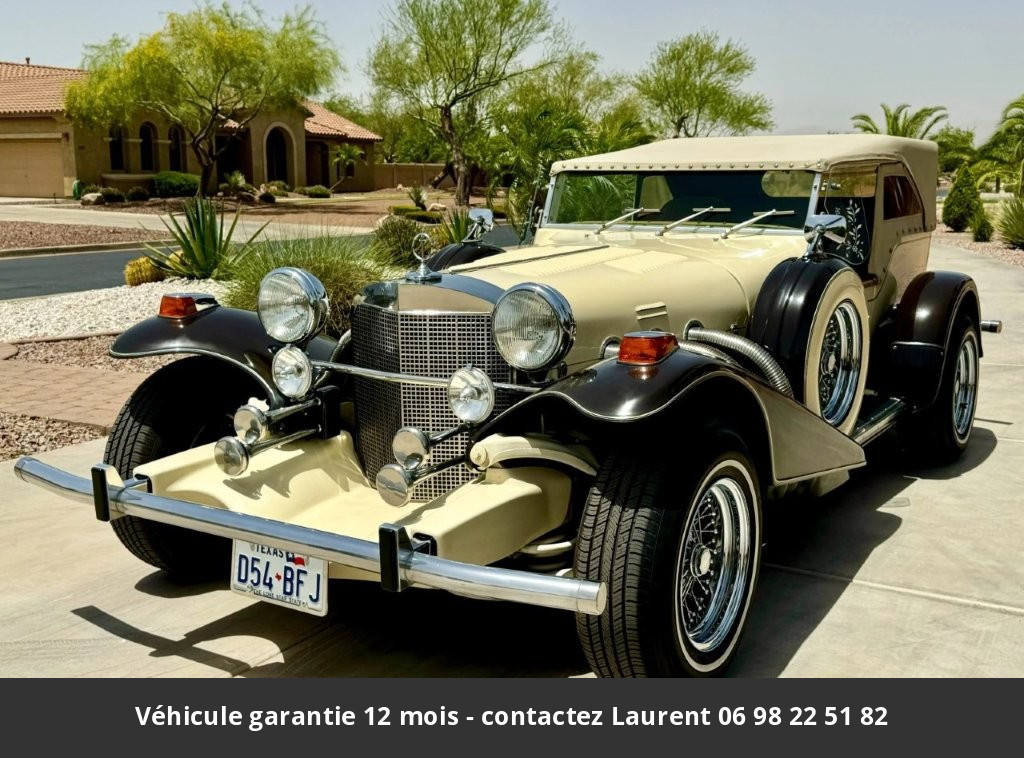 Excalibur phateon Serie iii 454ci v8  1978 prix tout compris
