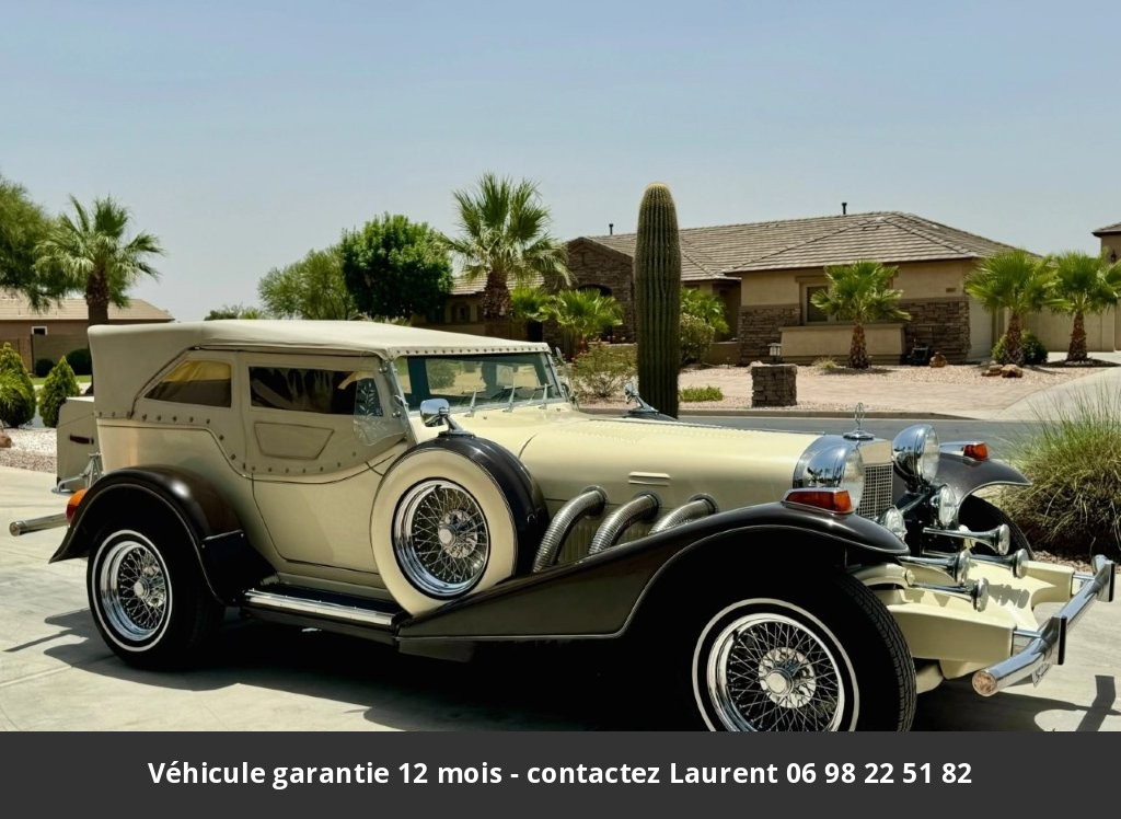 Excalibur phateon Serie iii 454ci v8  1978 prix tout compris