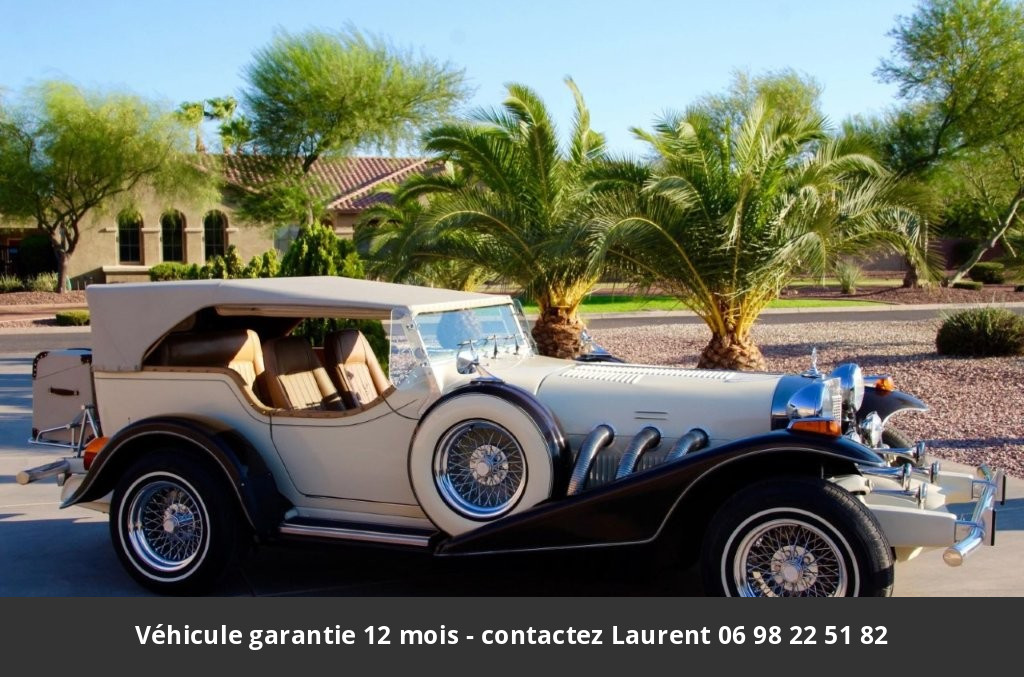 Excalibur phateon Serie iii 454ci v8  1978 prix tout compris