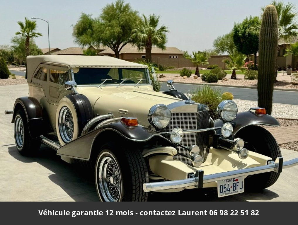 Excalibur phateon Serie iii 454ci v8  1978 prix tout compris