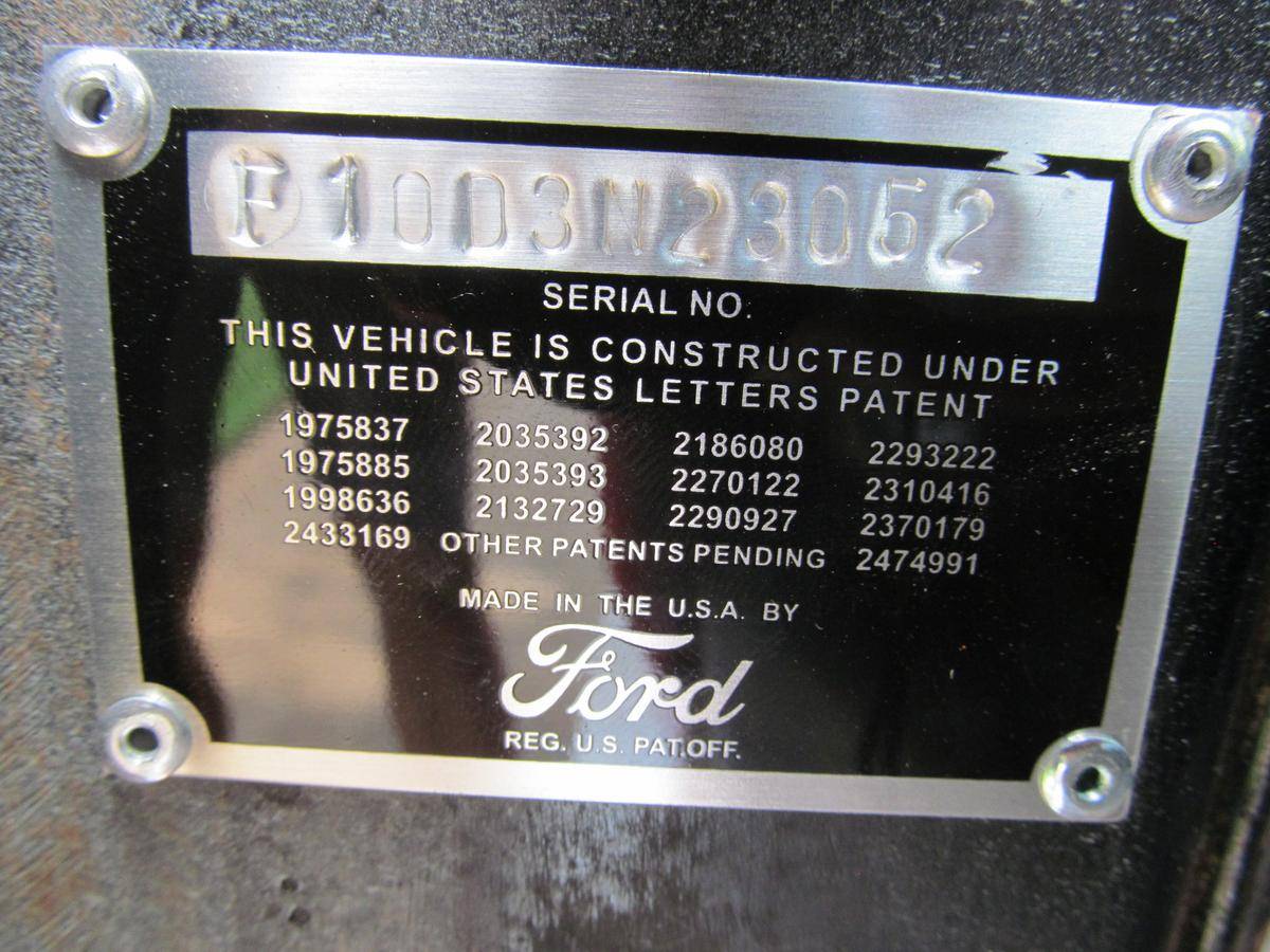 Ford F100 V8 350 1953 prix tout compris