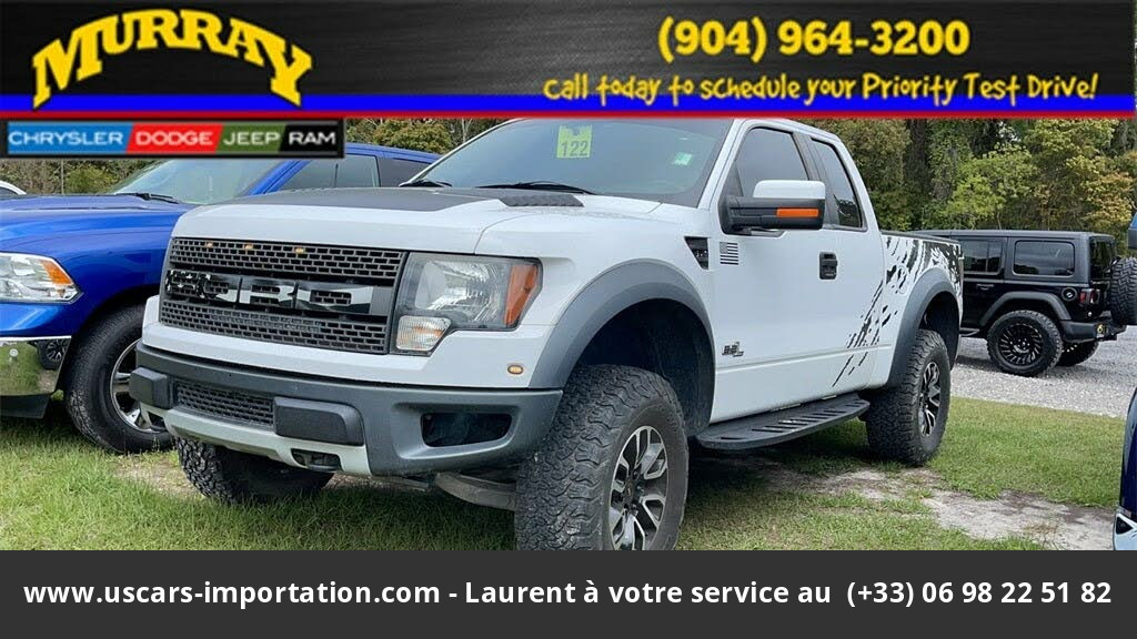 ford F150 Svt raptor supercab 4wd  2011 prix tout compris hors homologation 4500€