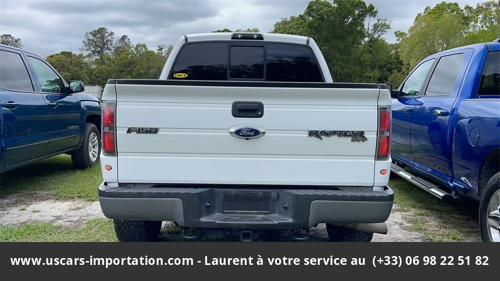 ford F150 Svt raptor supercab 4wd  2011 prix tout compris hors homologation 4500€