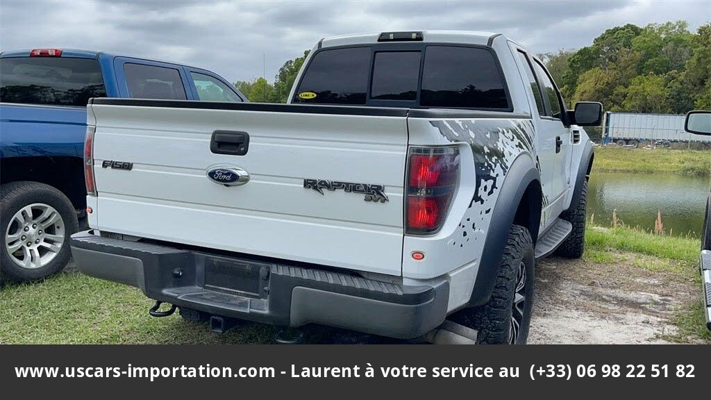 ford F150 Svt raptor supercab 4wd  2011 prix tout compris hors homologation 4500€