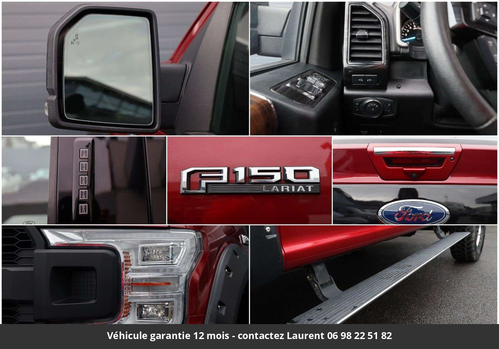 Ford  F150 Lariat ethanol supercrew 4x4 tout compris hors homologation 4500e