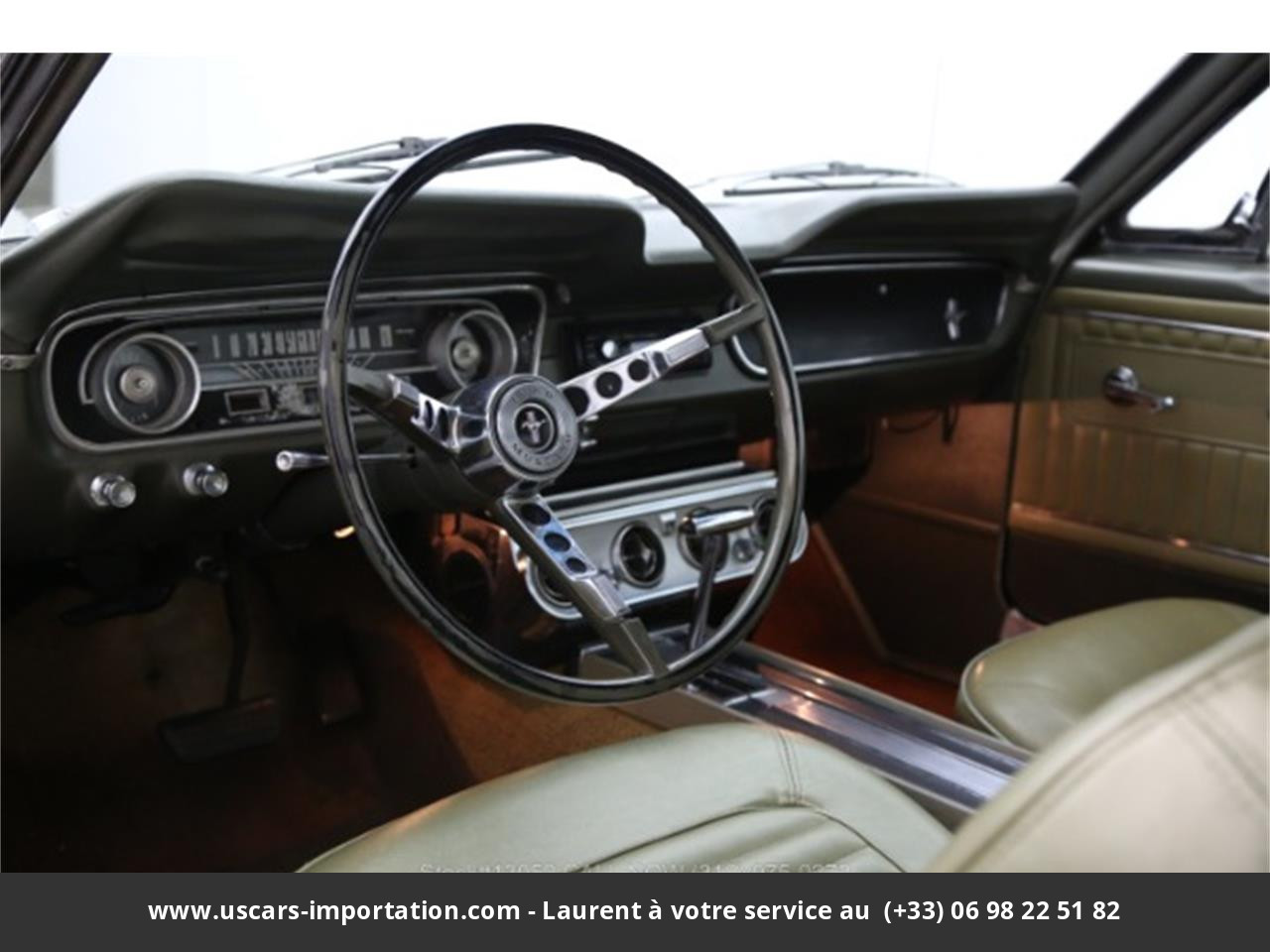 Ford Mustang Code a v8 1965 prix tout compris