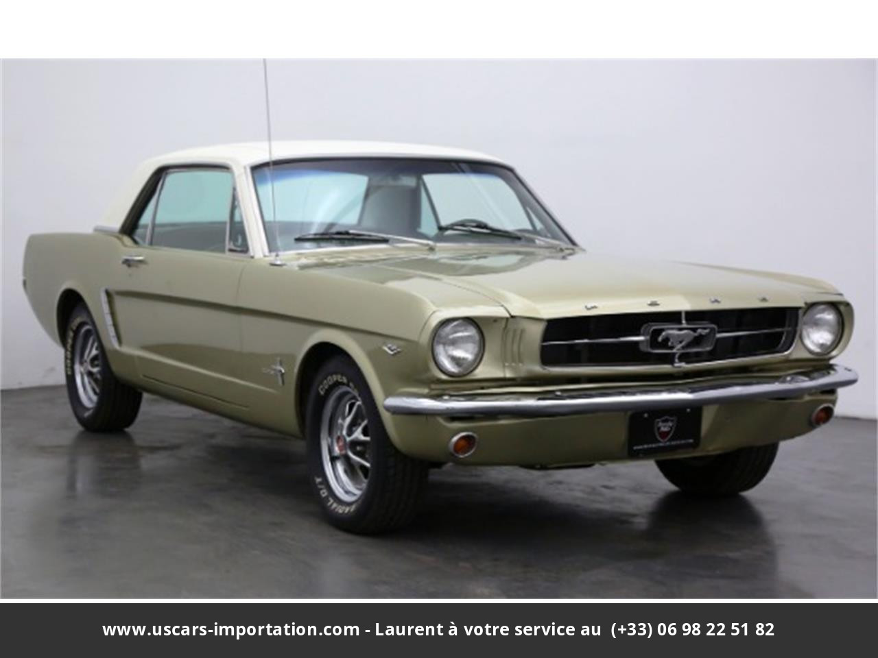 Ford Mustang Code a v8 1965 prix tout compris