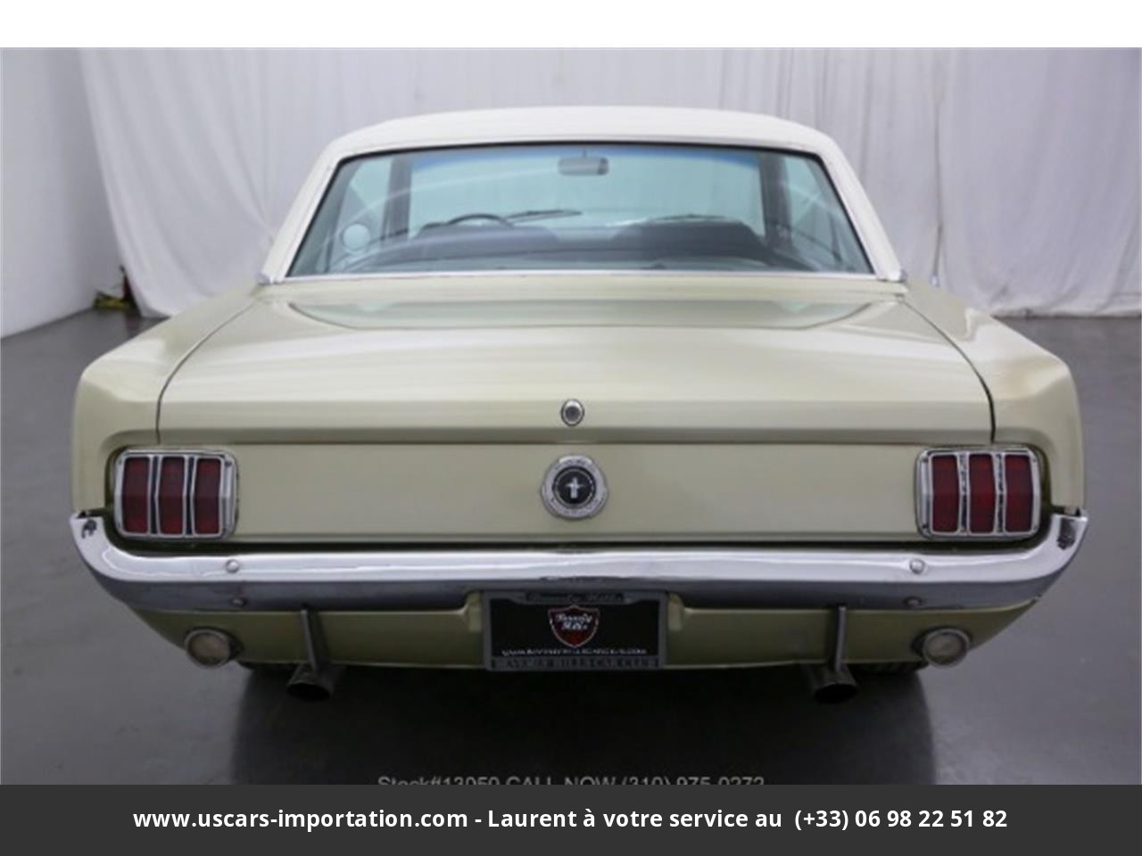 Ford Mustang Code a v8 1965 prix tout compris