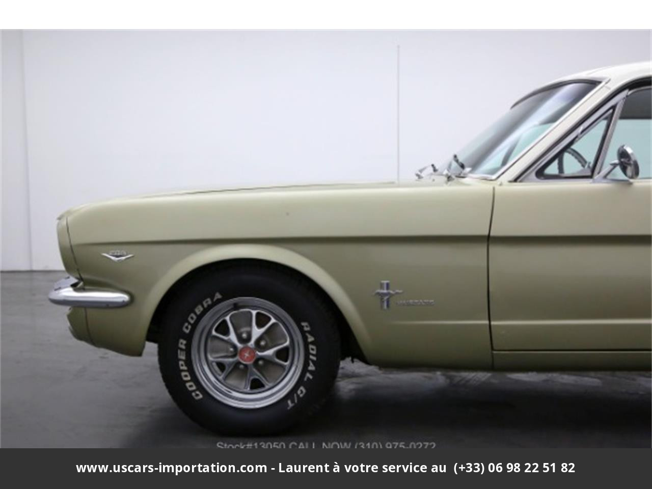 Ford Mustang Code a v8 1965 prix tout compris