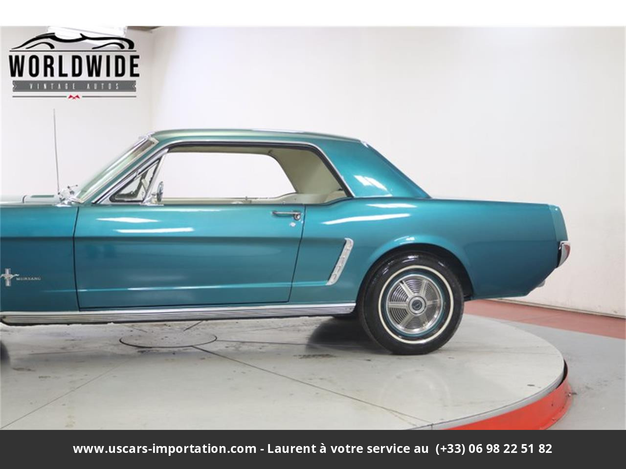 Ford Mustang V8 289 1965 prix tout compris