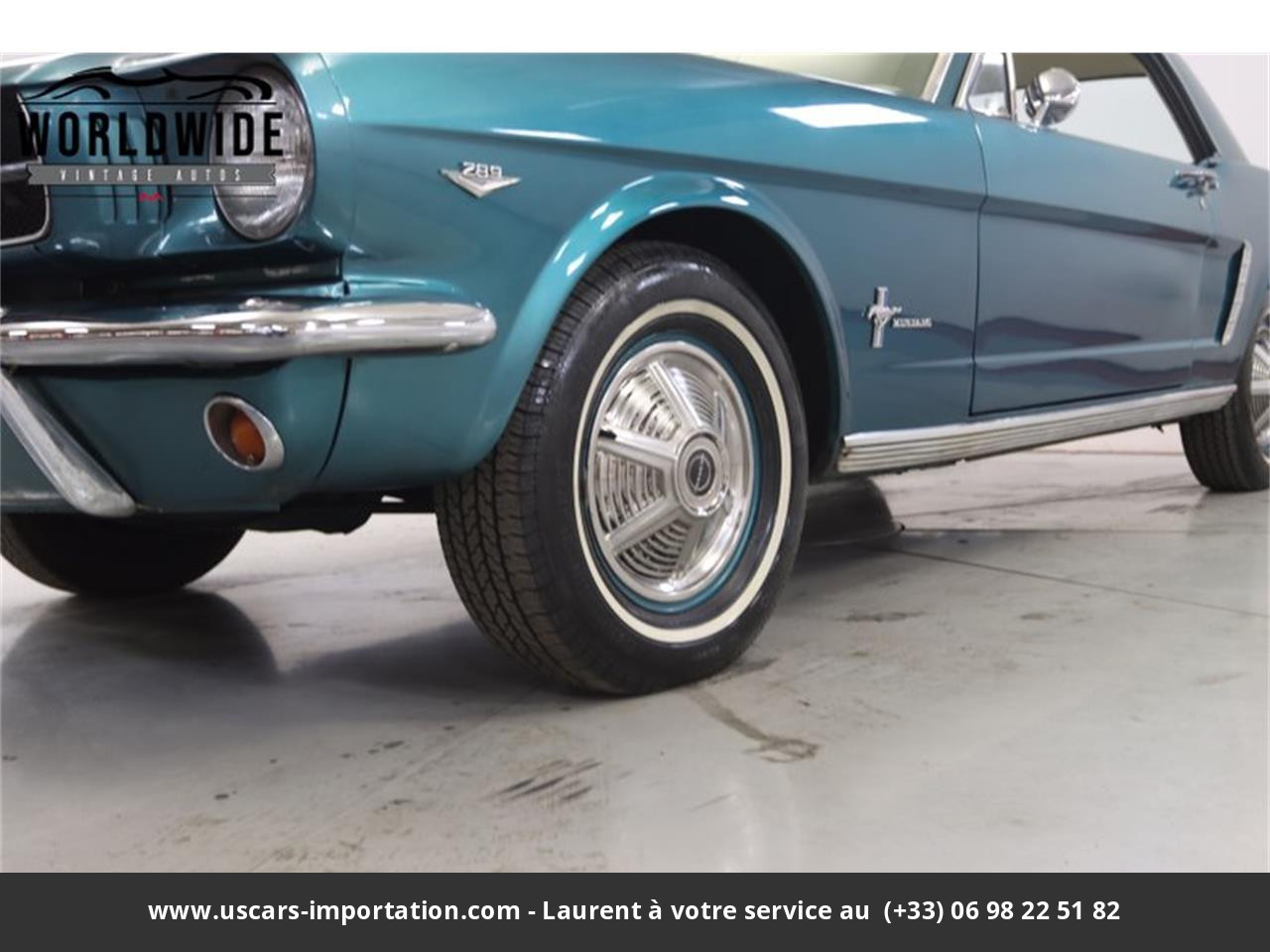 Ford Mustang V8 289 1965 prix tout compris