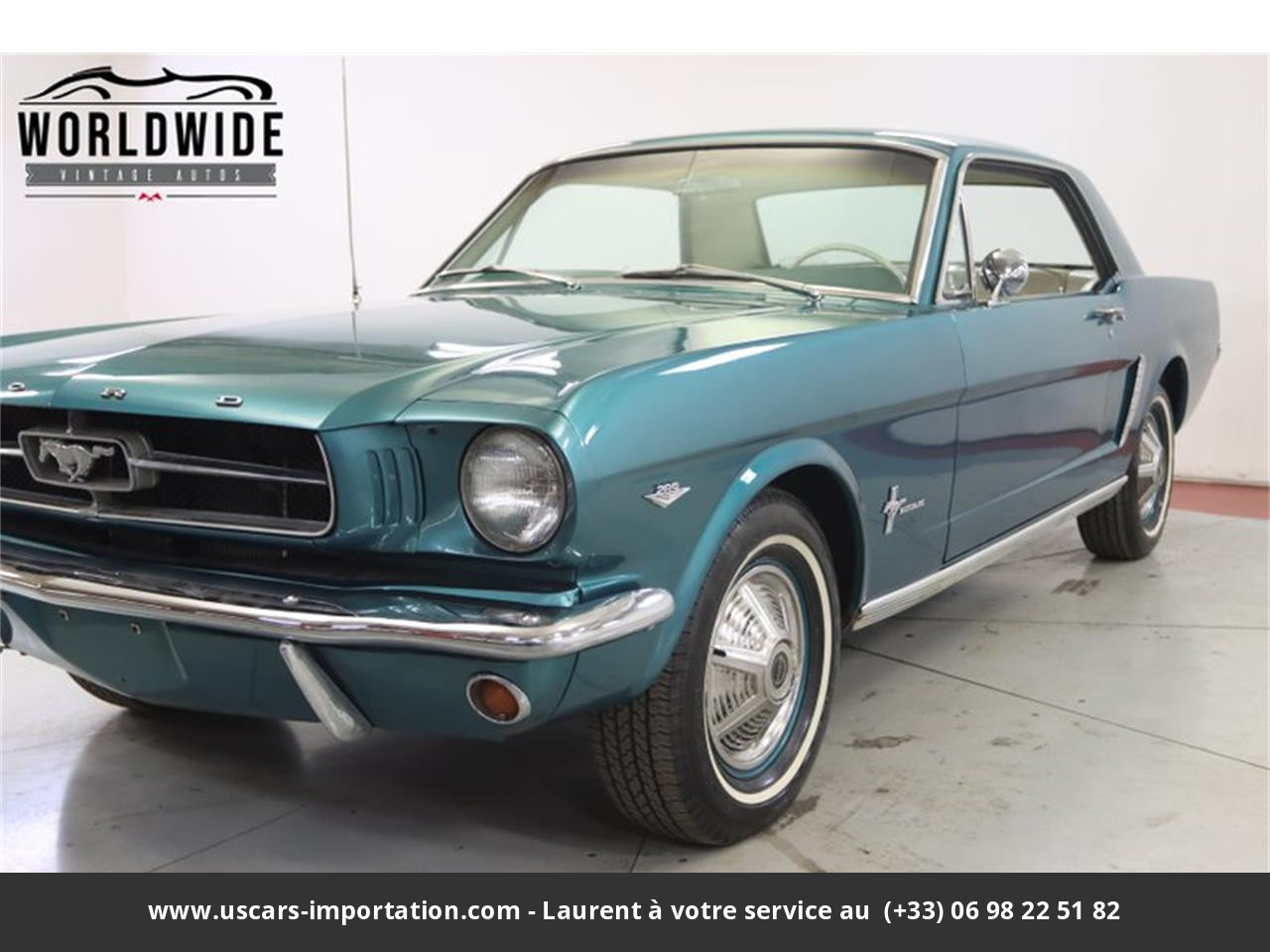 Ford Mustang V8 289 1965 prix tout compris