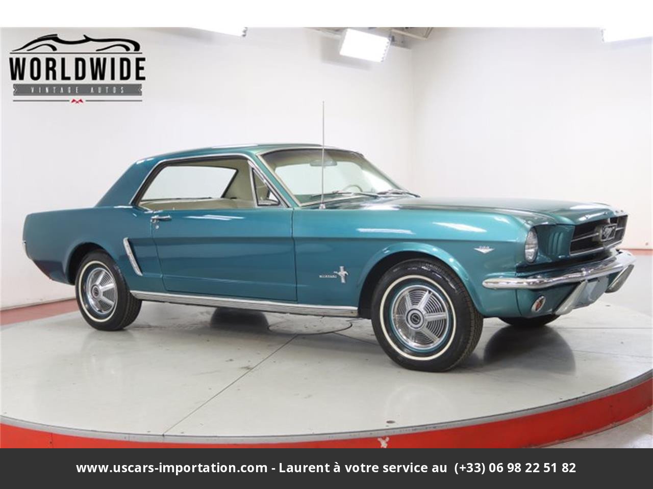 Ford Mustang V8 289 1965 prix tout compris