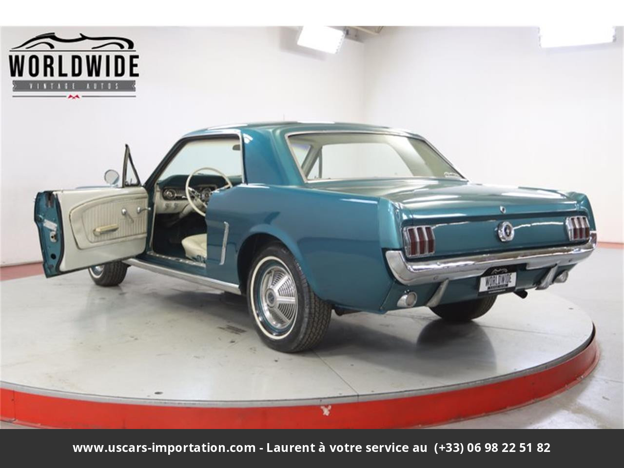 Ford Mustang V8 289 1965 prix tout compris