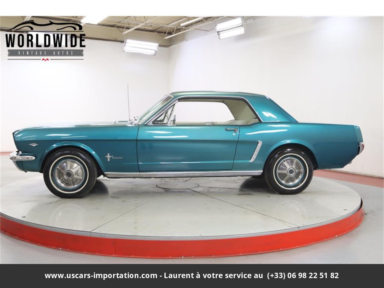 Ford Mustang V8 289 1965 prix tout compris