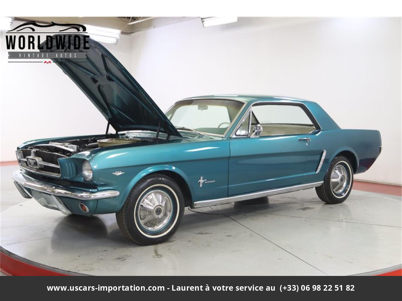 Ford Mustang V8 289 1965 prix tout compris