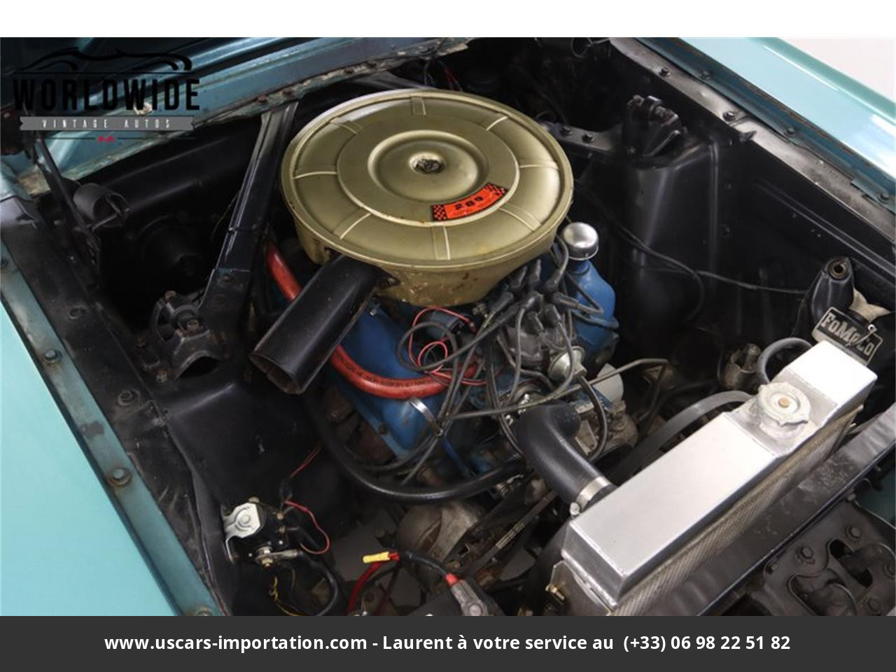 Ford Mustang V8 289 1965 prix tout compris