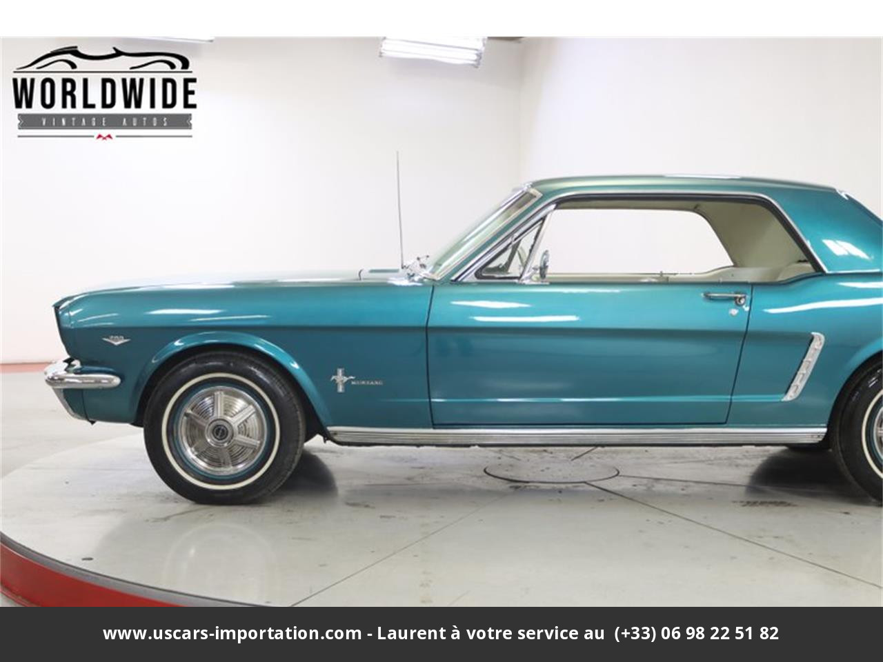 Ford Mustang V8 289 1965 prix tout compris