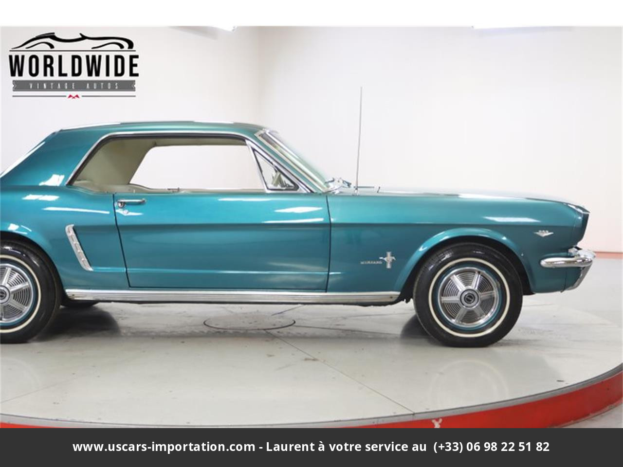 Ford Mustang V8 289 1965 prix tout compris