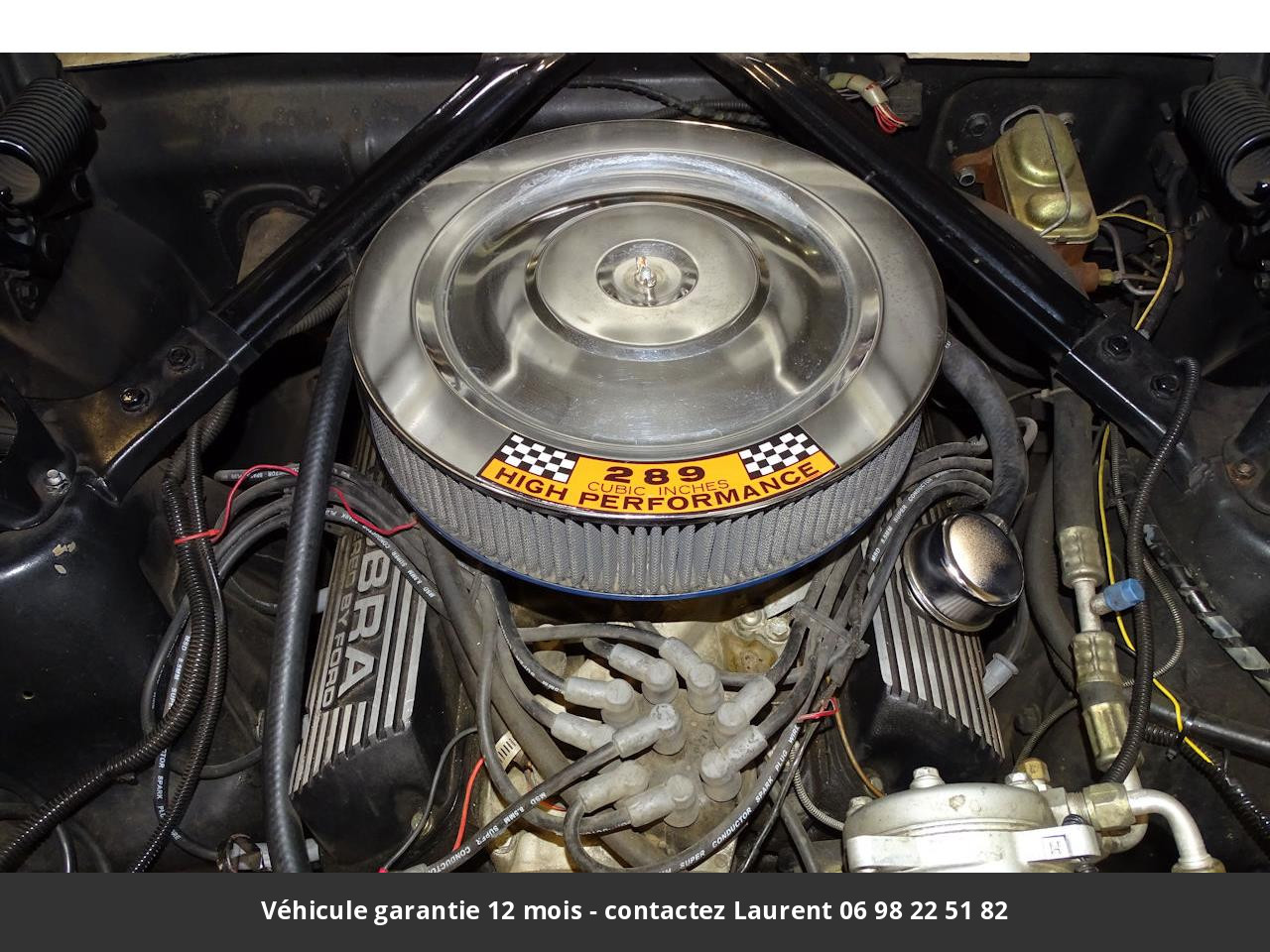 Ford Mustang V8 289 1965 prix tout compris hors homologation 4500 €