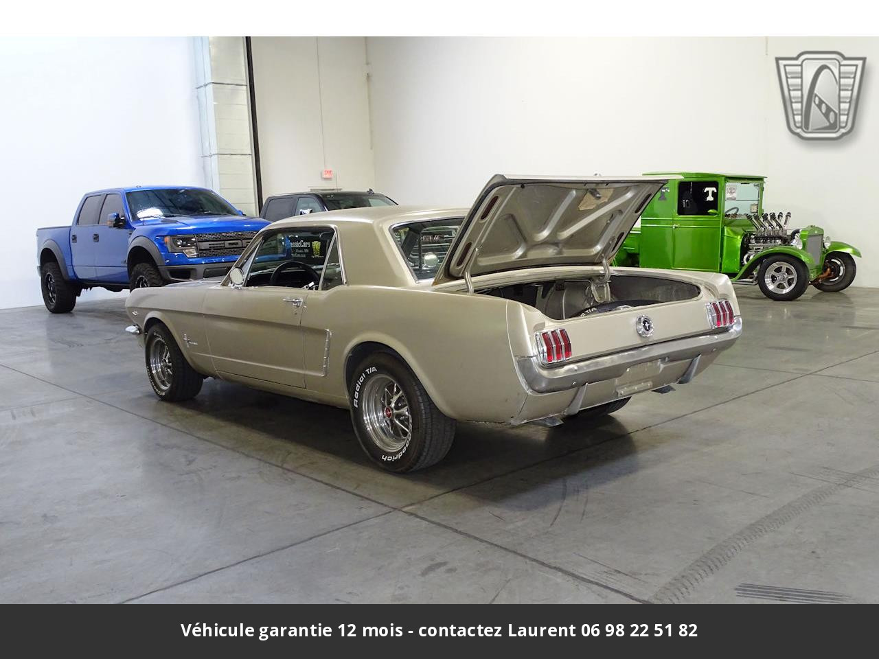 Ford Mustang V8 289 1965 prix tout compris hors homologation 4500 €