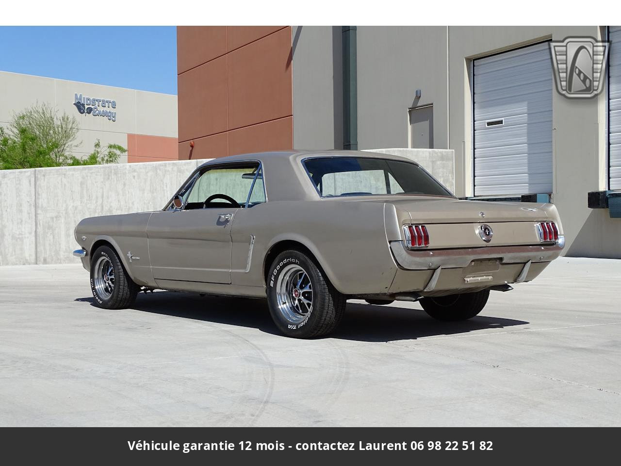 Ford Mustang V8 289 1965 prix tout compris hors homologation 4500 €