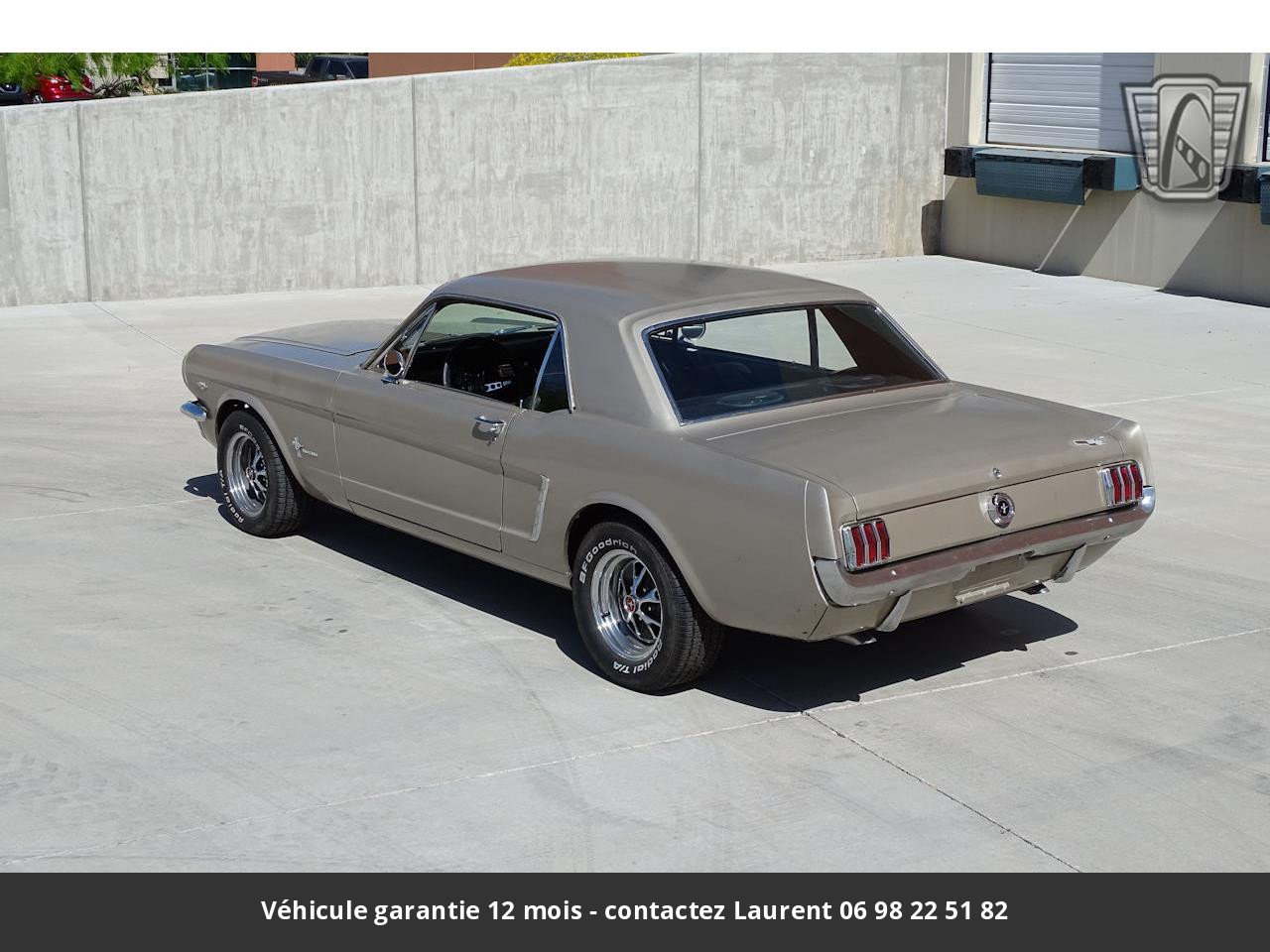 Ford Mustang V8 289 1965 prix tout compris hors homologation 4500 €