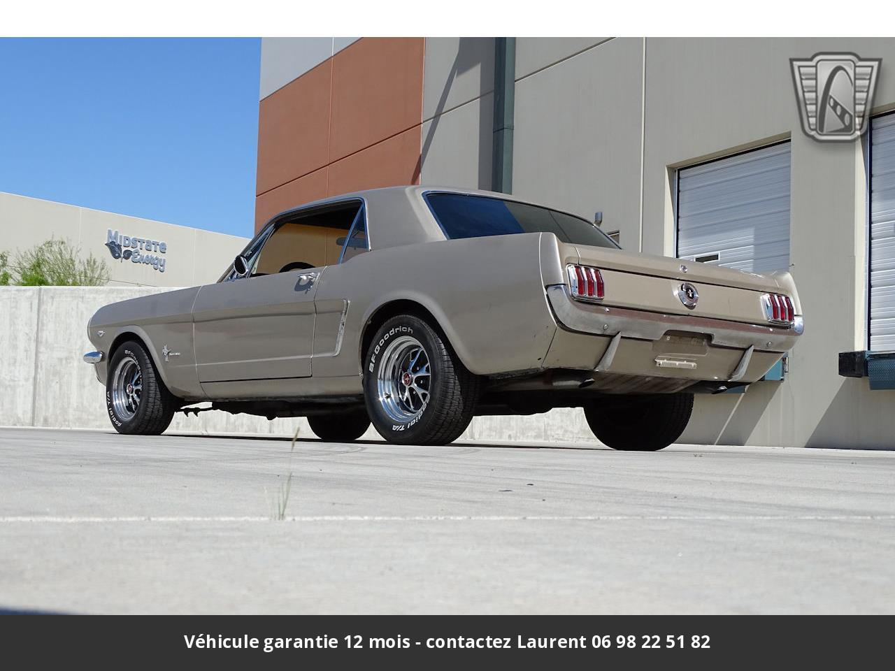 Ford Mustang V8 289 1965 prix tout compris hors homologation 4500 €