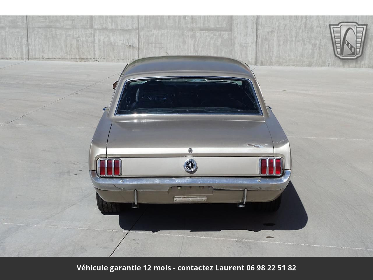 Ford Mustang V8 289 1965 prix tout compris hors homologation 4500 €