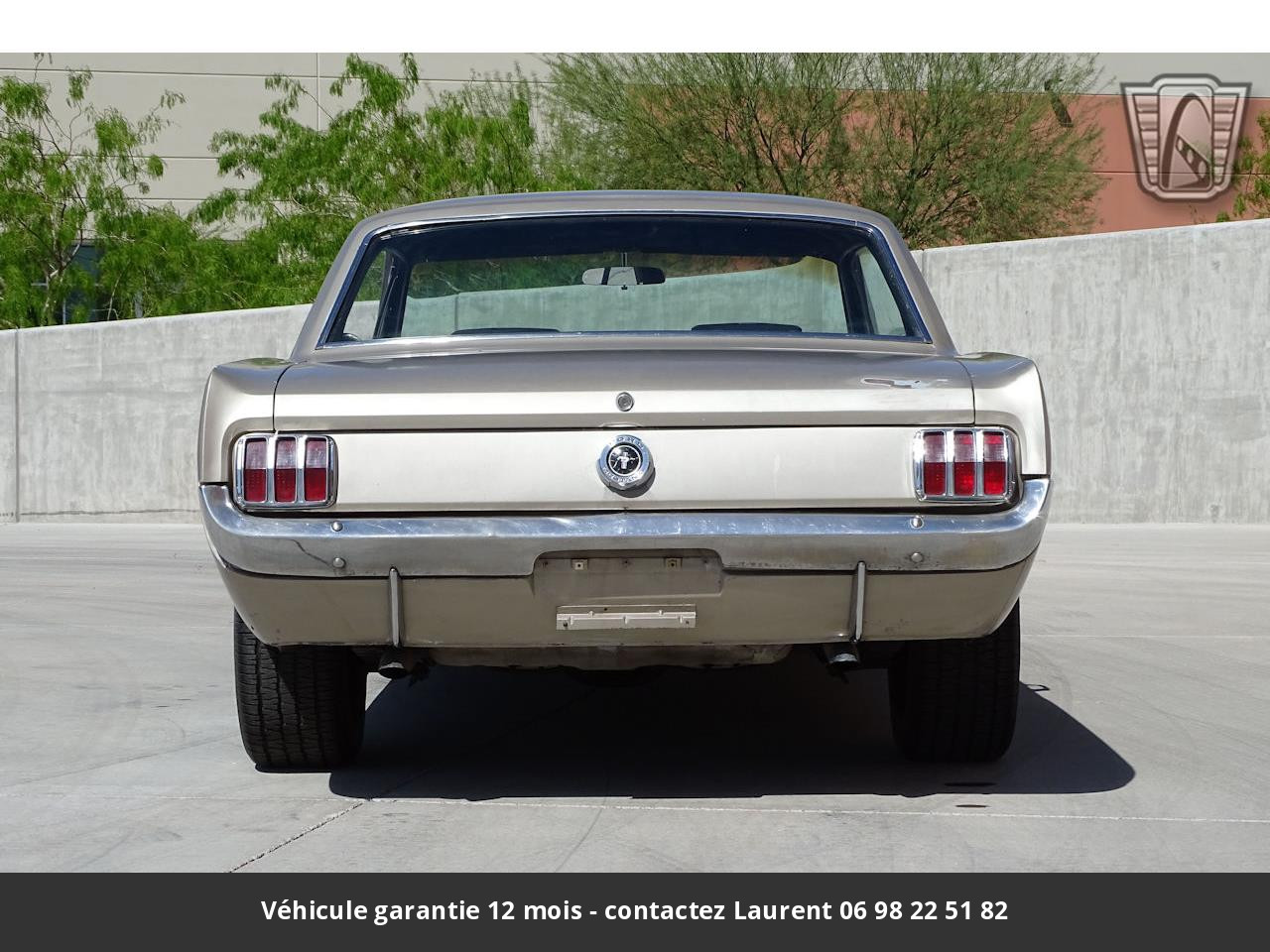 Ford Mustang V8 289 1965 prix tout compris hors homologation 4500 €