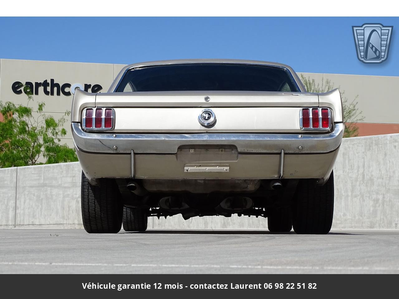 Ford Mustang V8 289 1965 prix tout compris hors homologation 4500 €