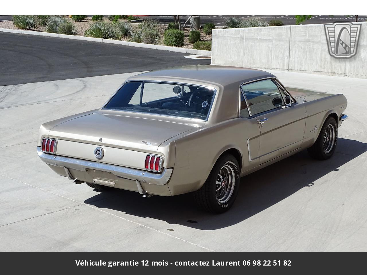 Ford Mustang V8 289 1965 prix tout compris hors homologation 4500 €