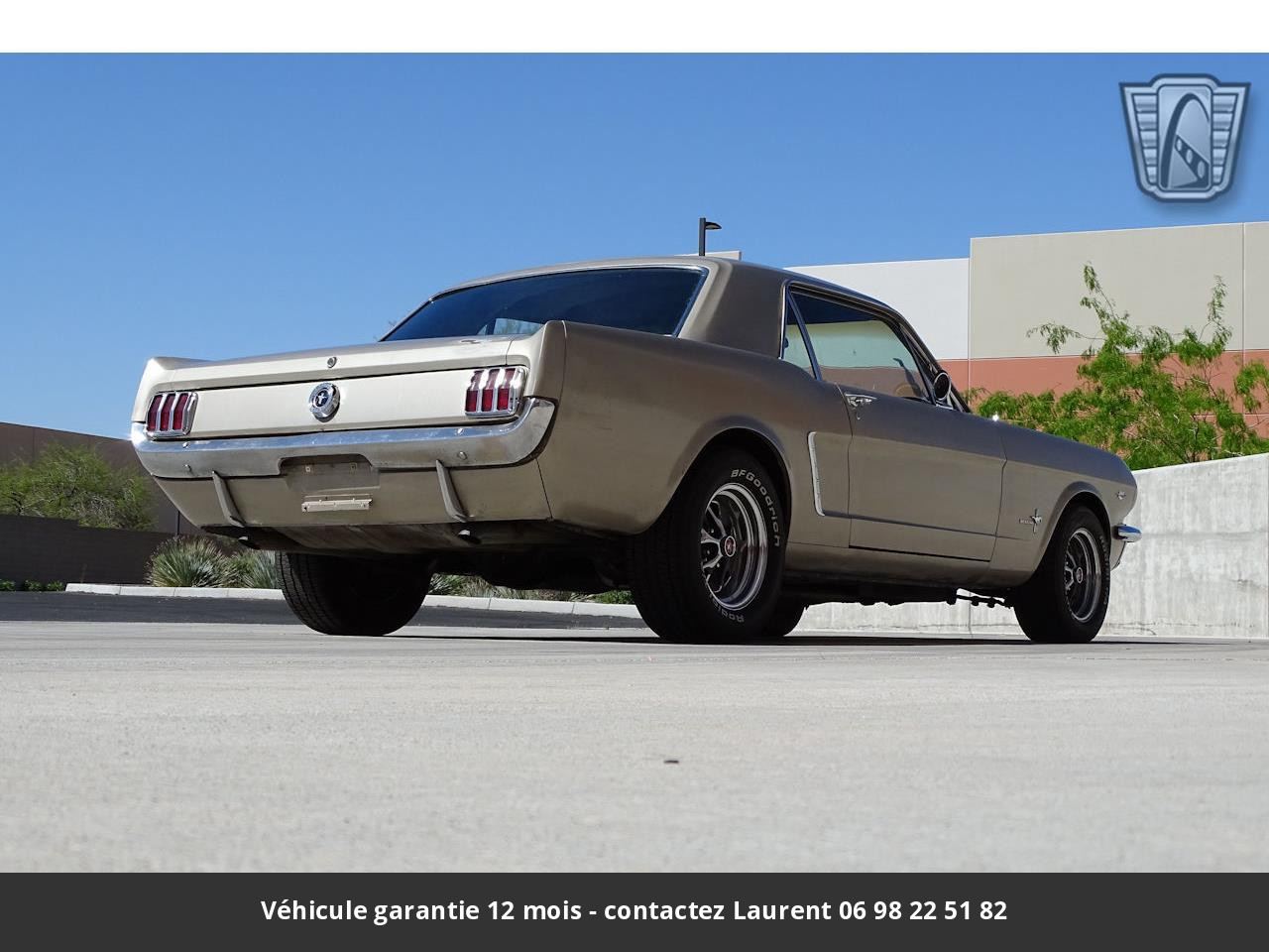 Ford Mustang V8 289 1965 prix tout compris hors homologation 4500 €