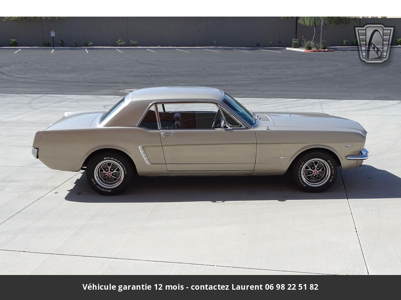 Ford Mustang V8 289 1965 prix tout compris hors homologation 4500 €